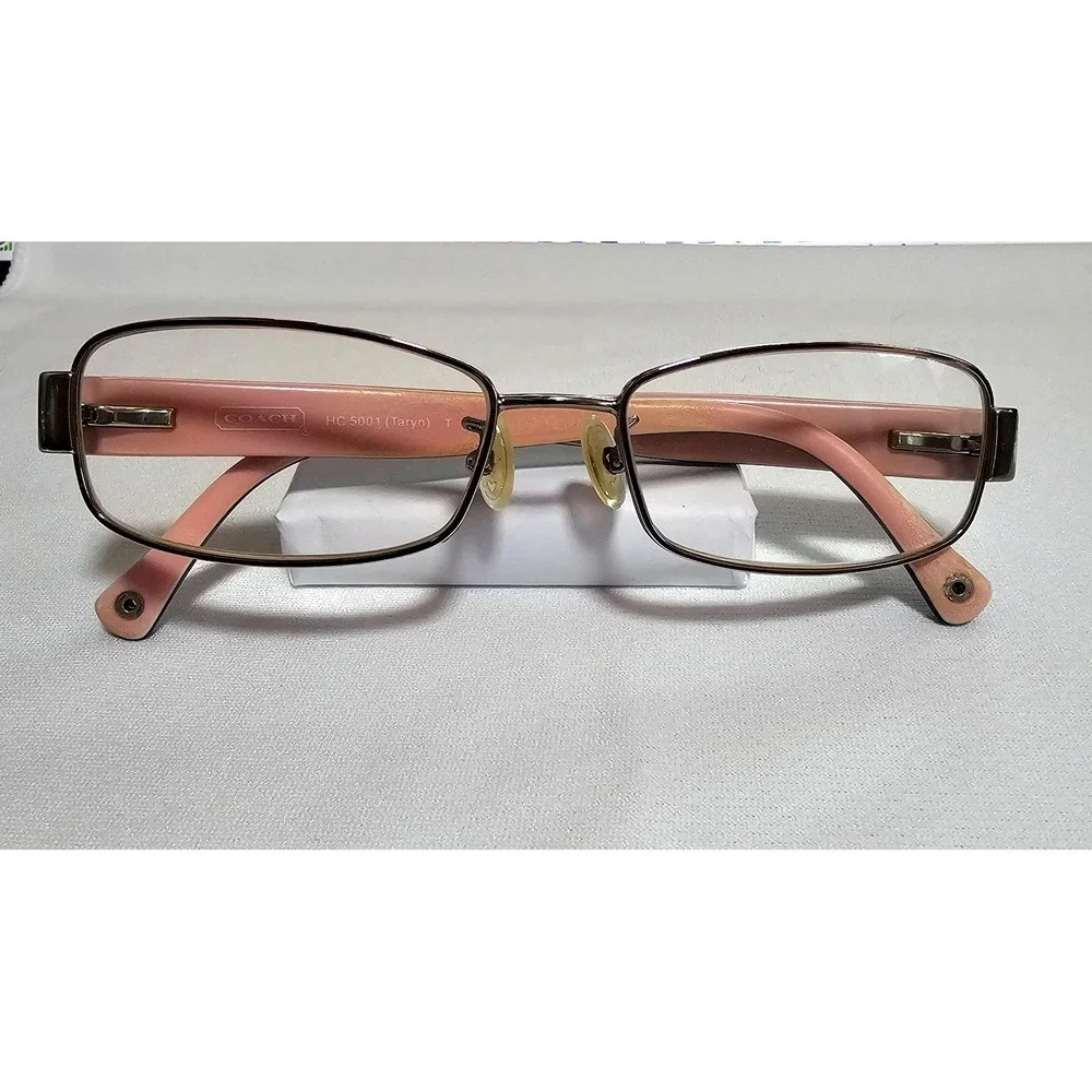 COACH Taryn HC 5001 Dark Silver Authentic Eyeglasses‎ 52mm 